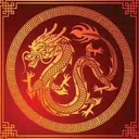 DRAGON 中国龙 logo